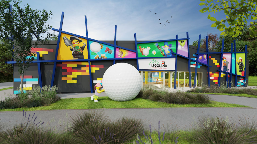 Artist Impression; LEGO® Adventure Golf tees off at the LEGOLAND® Windsor Resort 